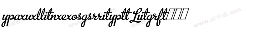 PaulineScript Lig字体转换 PaulineScript Lig字体转换